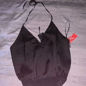 Sexy black body suit